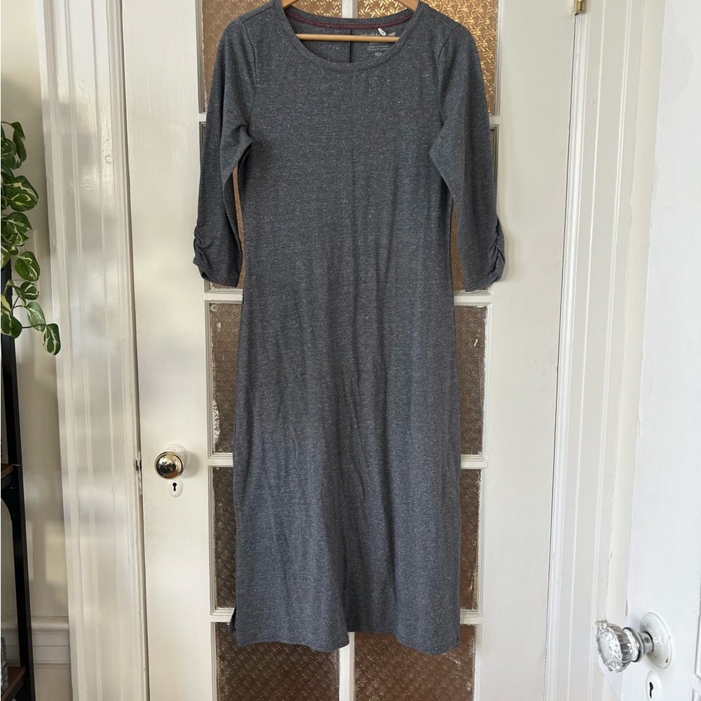 Toad and co midi dress with pocket